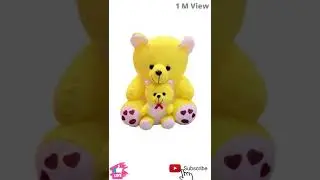 TEDSTREE TEDDY BEAR TOY || 40 CM, YELLOW ||