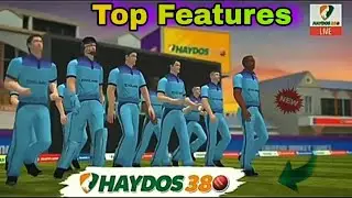 Haydos 380 Cricket Game Trailer Top Features| New Cricket Game For Android | Haydos 380 Cricket Game