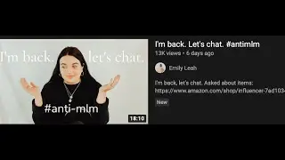 Let's talk about Emily Leah | Thoughts of an Ex-Subscriber | #anti-mlm