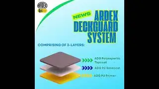 High-performance protection. As easy as 1, 2, 3  #ardexquicseal #deckguard #shorts