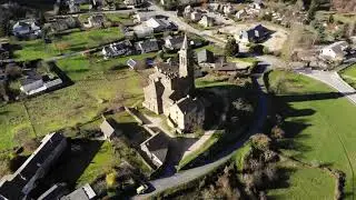 Vue par drone a B&eacute;dou&egrave;s et montbrun