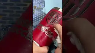 Cleaning engraved tumblers with LA Totally Awesome #laser #engraved #mug #tumbler