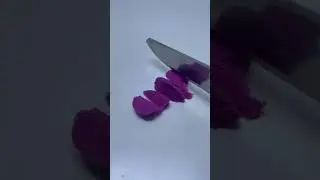 Satisfying sand ball slicing with knife #shorts #satisfying