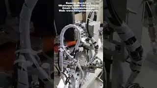 Automatic Plastic Hanger Sizer Button Installing Assembling Machine