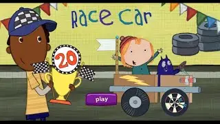 Peg + Cat RACE CAR [Practice Counting Numbers] iOS Android Gameplay PBS Kids Peg and Cat Games