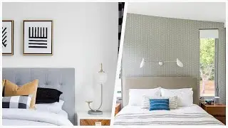 75 Mid-century Modern Gray Floor Bedroom Design Ideas You'll Love 🌈