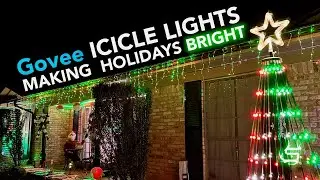 🧊 Govee Icicle Lights! - A Festive Holiday Product 🎄