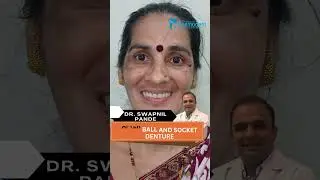 Before  After Ball and Socket Dental Implant  Mumbai Best Dental Clinic