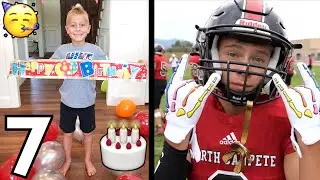 ROSWELL's 7th BIRTHDAY and RECORD FIELD GOAL at FOOTBALL GAME! 🥳🏈