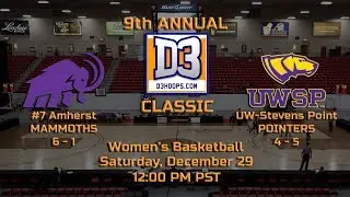 D3hoops.com Classic (WBB): #7 Amherst vs. UW-Stevens Point