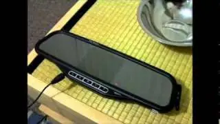Wireless reversing camera & mirror with bluetooth handsfree kit