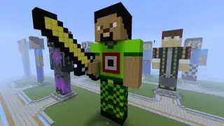 Minecraft Statue Of iDonPower.