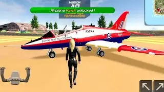 Airplane Flight Pilot Simulator 2023 | Emergency Landing - Android Gameplay