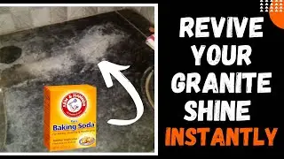 How to Remove Hard Water Stains From Granite Countertops (In Just 5 Minutes)