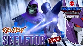 MOTU Revelation Skeletor Livestream Review | Masters Of The Universe | Tim Kays Nerd Crate
