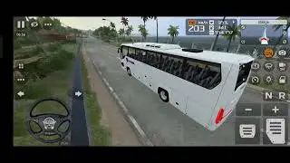 Bus simulator indonesia | new bus mod | Top speed 200++