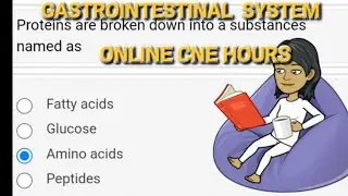 Gastrointestinal system online cne hours for Tamilnadu nurses and midwives Council/ cne hours TNNMC