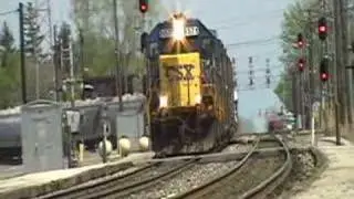 Song of the Chesapeake & Ohio in Fostoria, OH - CSX Freight