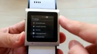 Goowatch Goophone smartWatch Gear IPX7 Water-proof Android Phone Video Review--androidcarts.com