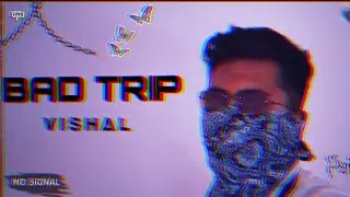 VISH∆L-BAD TRIP (OFFICIAL MUSIC VIDEO) prod.by VibhorBeats | HINDI RAP 2022|