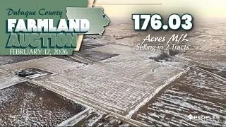 176.03 Acres M/L Farmland Auction - Dubuque County, IA