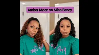 Cheap Headband Half Wig for $10 | Model Model Amber Moon | Dupe for Mayde Beauty Miss Fancy
