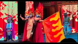 China pt 6 Chengdu show - traditional dance and Face Changers!