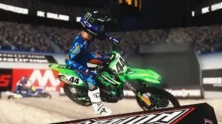 2025 Detroit Supercross rF NA 450 PRO Main Event - Mx Simulator