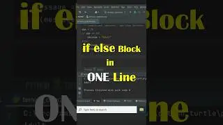 A One-line Solution To Simplify Your "if-else" Block.