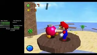 SM64 Sapphire Green Comet Playthrough