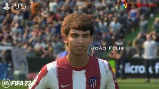 FIFA 22 - Getafe vs Atl&eacute;tico Madrid Laliga Santander Season 2023 Full Match 4K HDR PS5 Gameplay