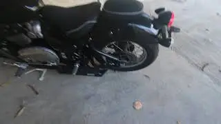 Vance&Hines exhaust on Triumph Bonneville Speedmaster 1200