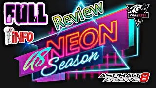 Asphalt 8 First Neon Season Game Guide After Update 53! First LooK *NEW* NEON SEASON!