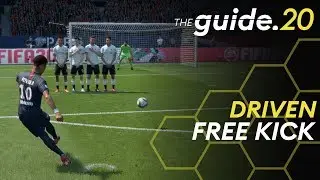 DRIVEN FREE KICK TUTORIAL | Score Easy Goals With Free Kicks in FIFA 20