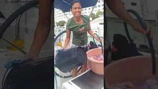 Work day on Starlight in Penang, Malaysia.