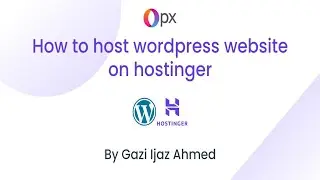 How to Host Wordpress Website on Hostinger | Wordpress Tutorial | Upload Wordpress | 0px #hostinger