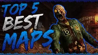TOP 5 BEST ZOMBIE MAPS In Zombies! 'Top 5 Zombie Maps' (Call Of Duty Zombies)