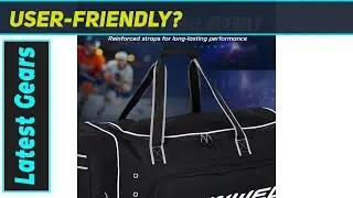 Winnwell Premium Carry Hockey Bag: The Essential Gear Hauler for Every Athlete
