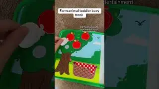 Must-Have Busy Book for Toddlers! #fok #toddlermom #busybook