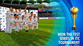 Wcc3 test cricket (India 🇮🇳 won the test series in Itc tournament 🏏) #wcc3 #cricket #testcricket 