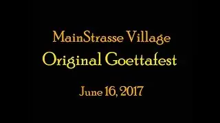 Original Goettafest, Mainstrasse Village