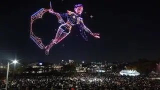 KPop Demon Hunters Droneshow | 케이팝 데몬헌터스 스페셜 드론쇼 | 2025.11.15