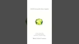 1.63CTS Unheated Bi-Colour-Sapphire #youtubeshorts #sapphirestone