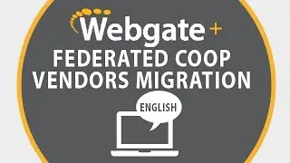 EDI FEDERATED COOP 04/13 - Vendors migration on Webgate+ by EDI Gateway