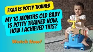 Potty scooter Review | Best Baby  Chair with Wheels for Easy Potty Training | #nevishdiary 