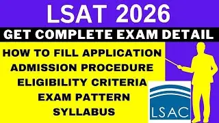 LSAT 2026 Notification (Out), Application, Dates, Eligibility, Syllabus, Pattern, Admit Card