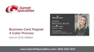 Business Card Magnet 4 Color Process  mp4