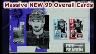 NEW 99 Overall All Star Cards and PRE Season Week 6 NHL 24 Hut