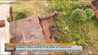 Homem &eacute; preso suspeito de s&eacute;rie de furtos em Caarap&oacute;: ele tinha um mandado de pris&atilde;o por estupro
