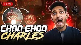 Choo Choo Charles Monster Train with Sajid Gaming #shortslive #horrorgaming